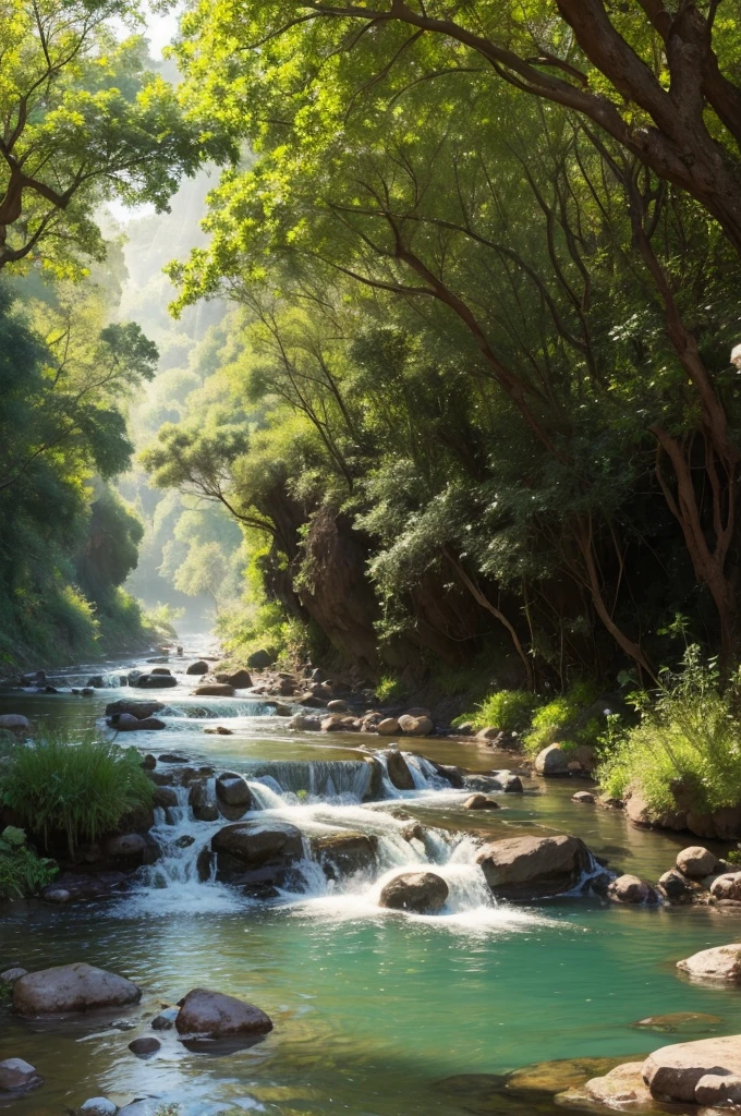 River that watered the garden of Eden with gold and precious stones