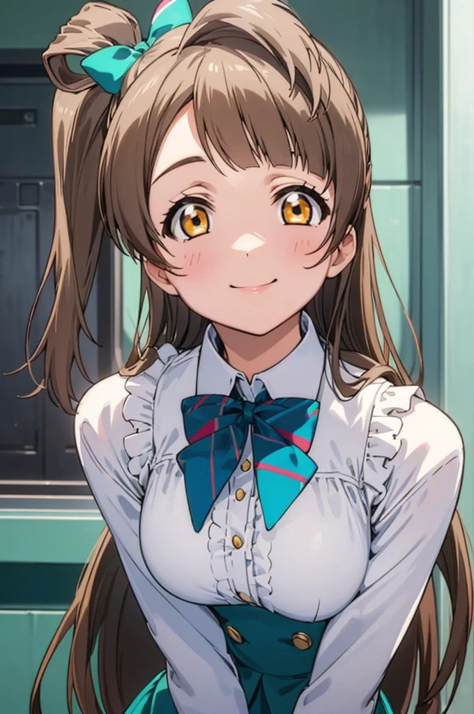 (((pixel-perfect, detail-perfect))), solo, 1girl, kotori minami, , looking at viewer, smile,big breasts,nsfw