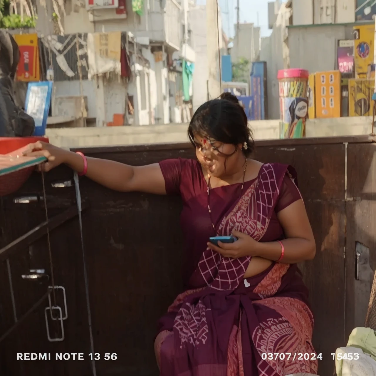 Sexy Indian aunty actress sitting on swing, fatty thighs, fatty body chubby body type big fat body, bbw women, wearing red panty,blue skirt ,pink top,bbw,,big size body, spreding legs,