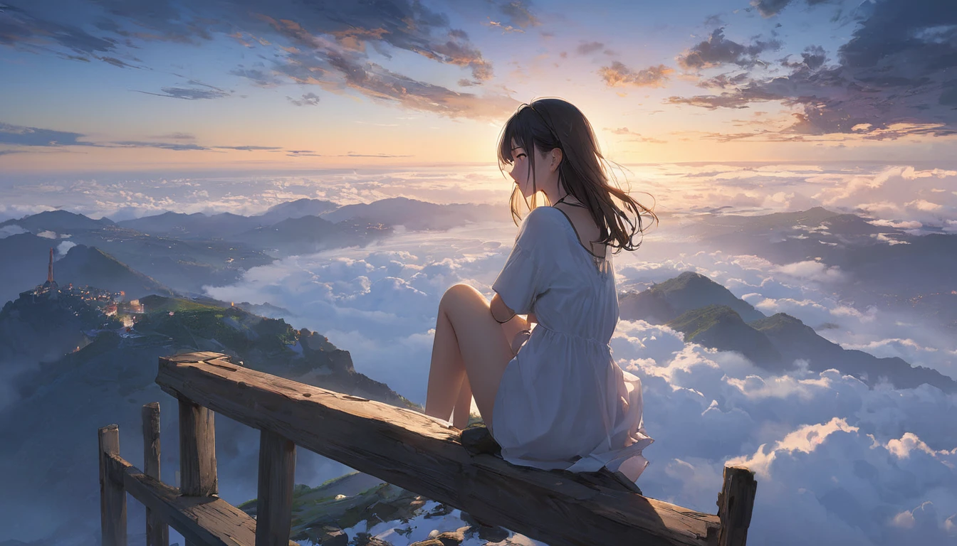 (masterpiece, Highest quality:1.2), One girl, alone