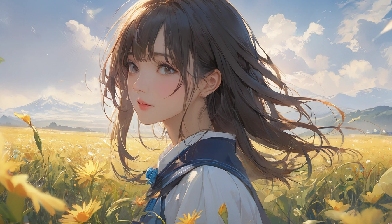 (masterpiece, Highest quality:1.2), One girl, alone