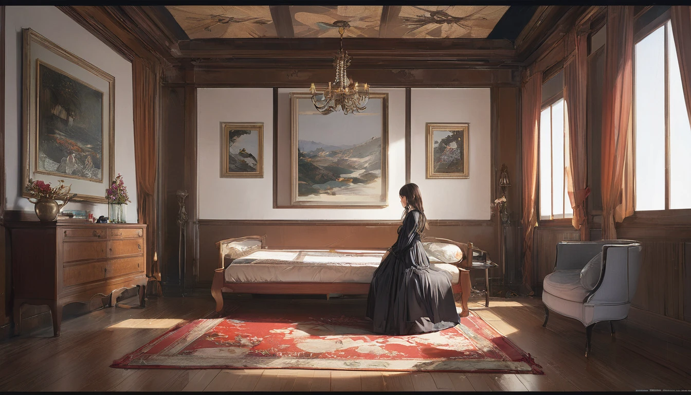 (masterpiece, Highest quality:1.2), One girl, alone