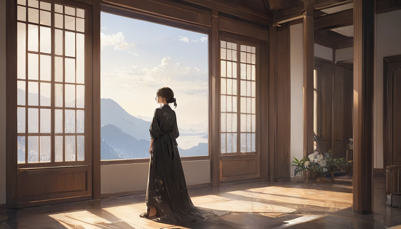 (masterpiece, Highest quality:1.2), One girl, alone
