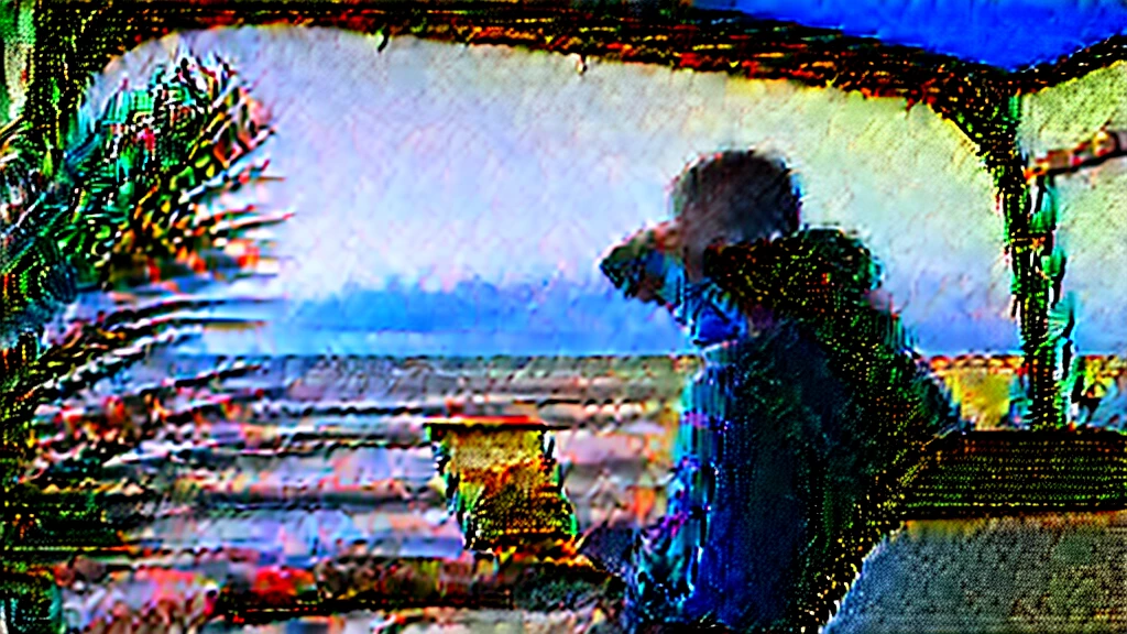 "An epic and captivating image of a beautiful woman working on her laptop, sitting on a comfortable chair in front of her camper, parked next to a stunning beach, captured with a Sony camera to highlight the serenity and beauty of the coastal setting. The image features the woman with her back to the camera, dressed in casual, fresh clothing, enjoying the sea breeze and golden sunset light while working. She is seated in an elegant folding chair with her laptop on a portable table, her hair gently blowing in the wind, adding a sense of freedom and connection to nature. The surroundings showcase a beach with golden sands, crystal clear water, and a clear sky blending into warm and relaxing tones. The camper door is open, revealing a cozy interior, while the gentle murmur of the sea and the sound of waves create the perfect environment for remote work. Epic and natural visual style inspired by the harmony between work and the natural environment. High-definition quality to emphasize texture and natural beauty."