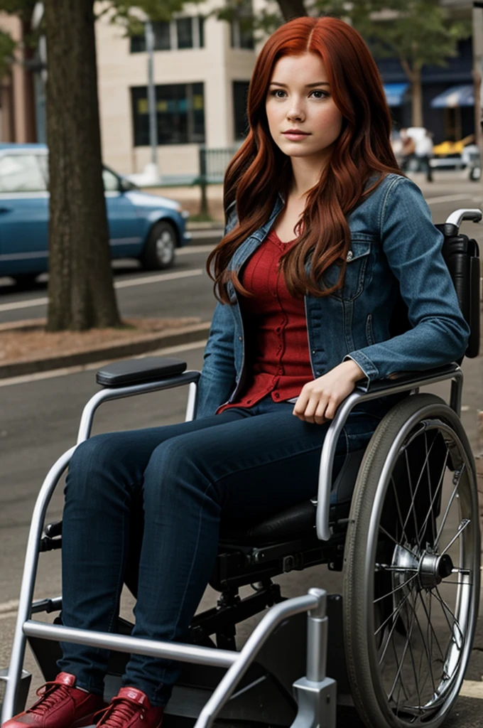 Mary Jane Watson in Wheelchair