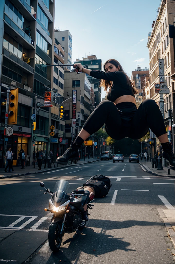 action-packed city