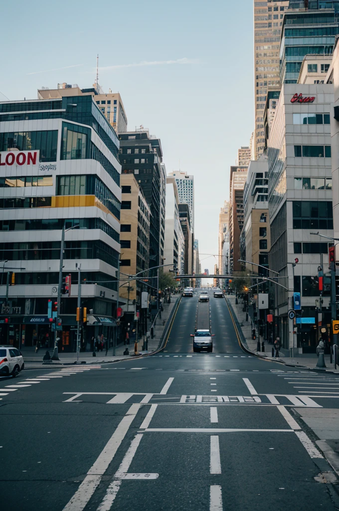 action-packed city, no people