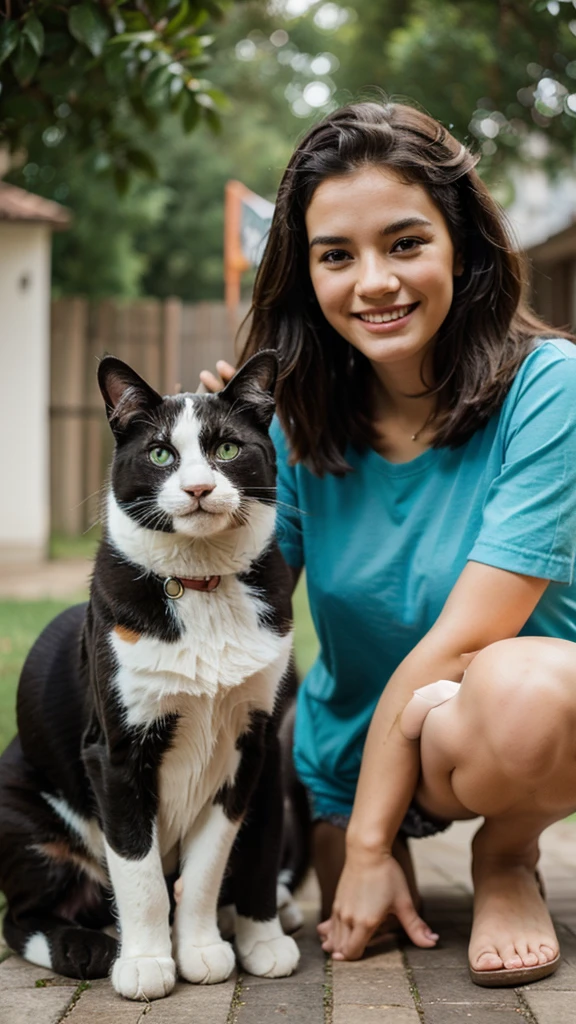 photography of happy cat and dog