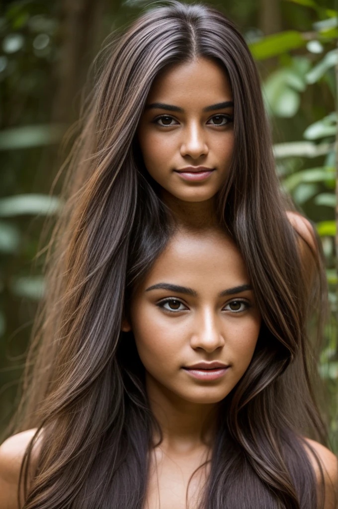 Natural photography ;une belle fille colombienne, 22 years old, Long hair. modern habillé