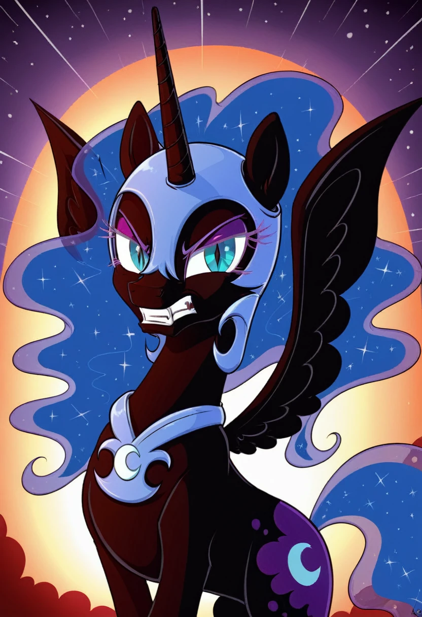 Nightmare moon angry pony 