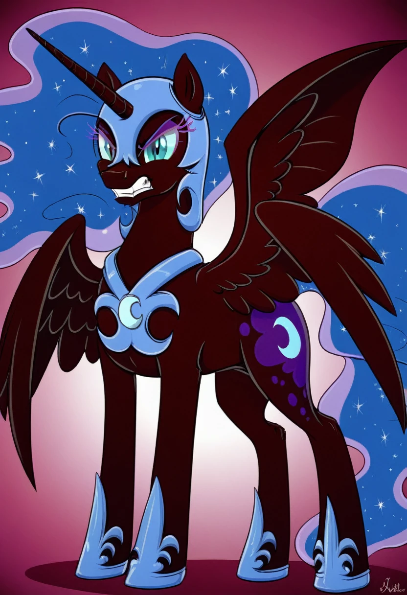 Nightmare moon angry pony 