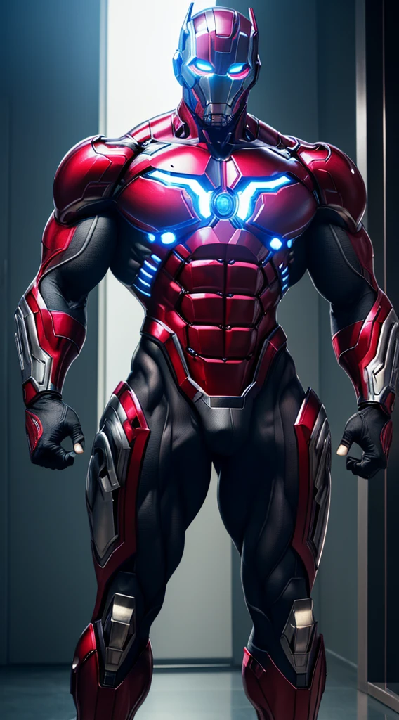 Ultron super strong, muscular, ABS, Bodybuilder, 35mm lens, photography, ultra details, HDR, UHD,8K big dick, hot, naked, 4k,
