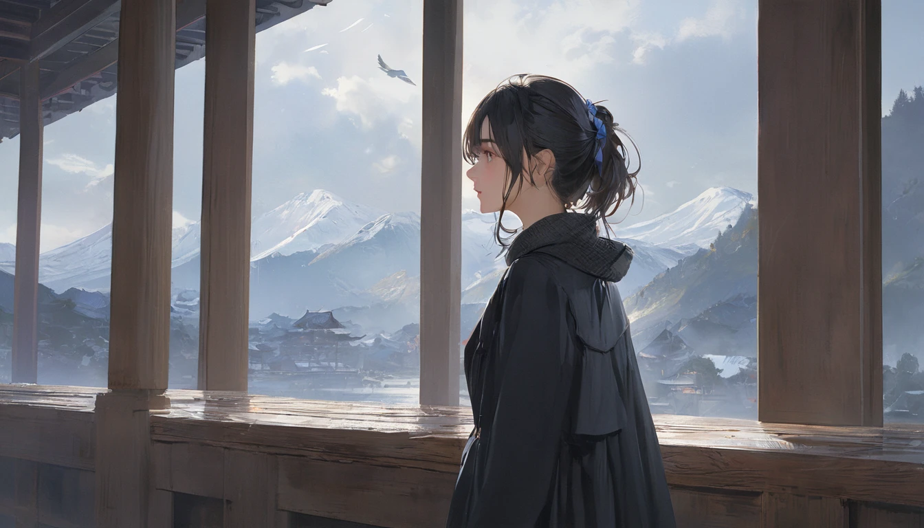 (masterpiece, Highest quality:1.2), One girl, alone
