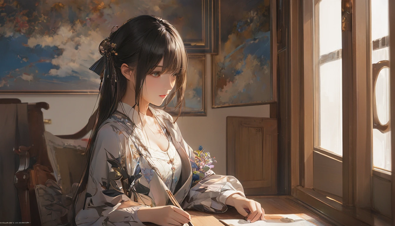 (masterpiece, Highest quality:1.2), One girl, alone