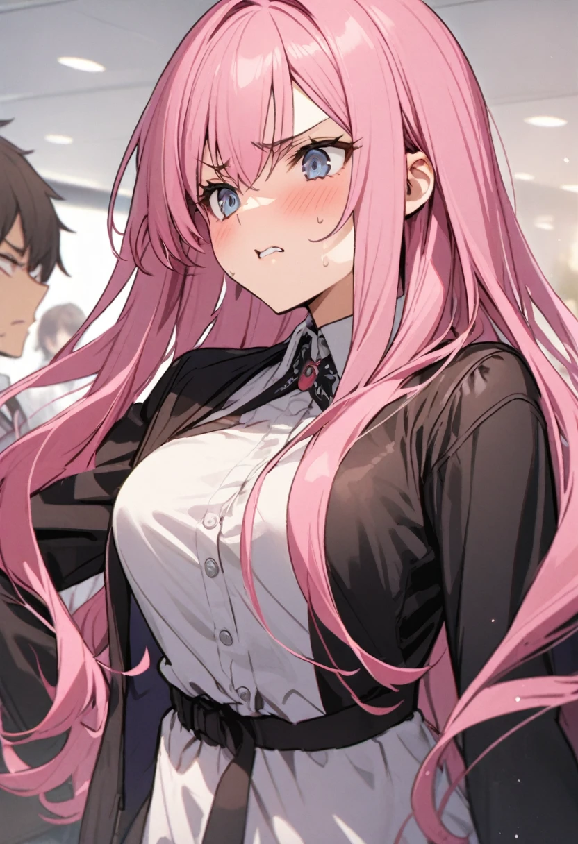 arrogant、Pink Hair Woman