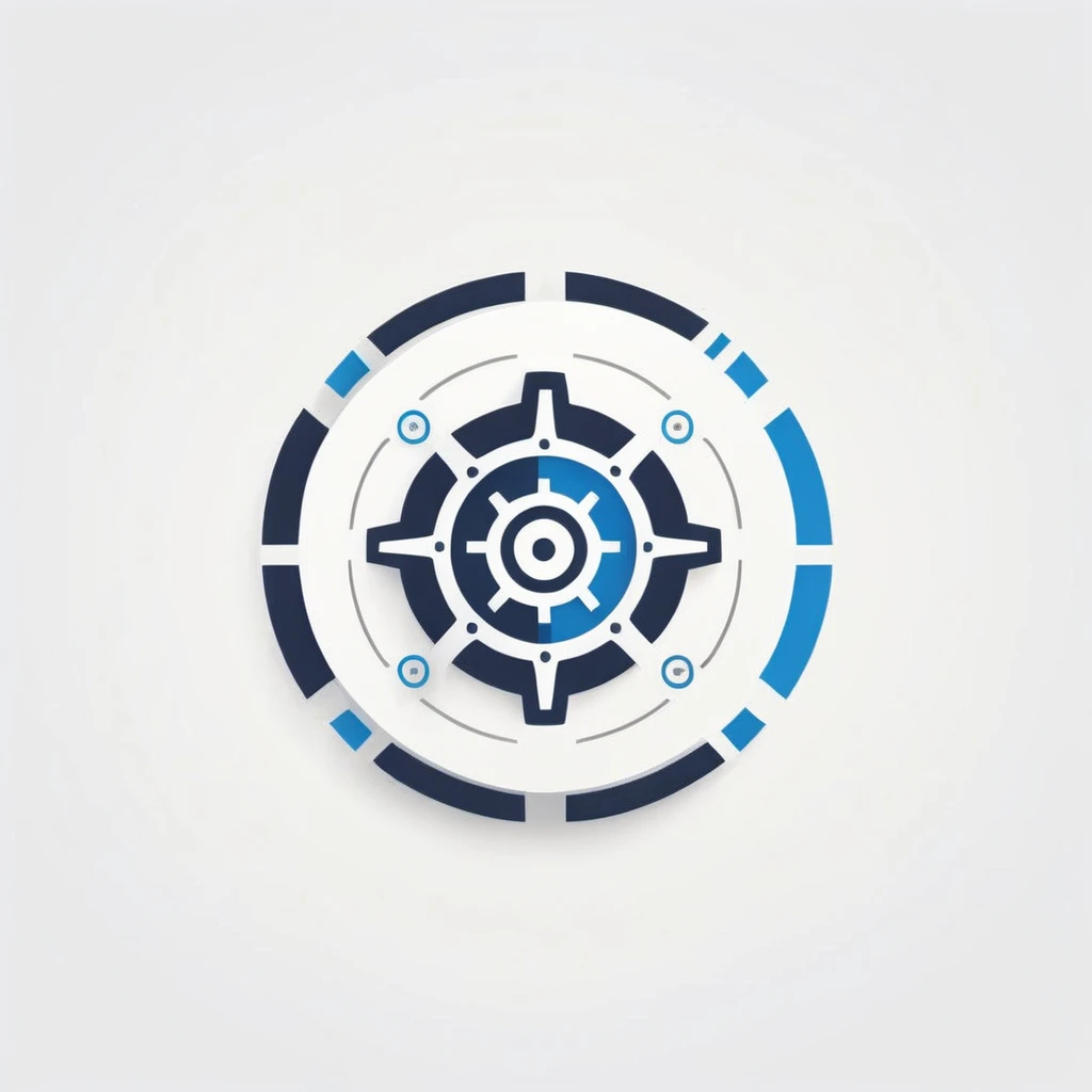 Design a modern logo for a technology and automation company named [RZTECH]. The logo should convey innovation, efficiency, and cutting-edge technology. Use sleek and clean lines, and consider incorporating elements such as gears, circuits, robotic arms, or abstract representations of automation and connectivity. The color scheme should include shades of blue, silver, and white to represent technology and professionalism. The design should be simple yet impactful, easily recognizable, and versatile for use on various media. Include the company name in a contemporary and legible font.