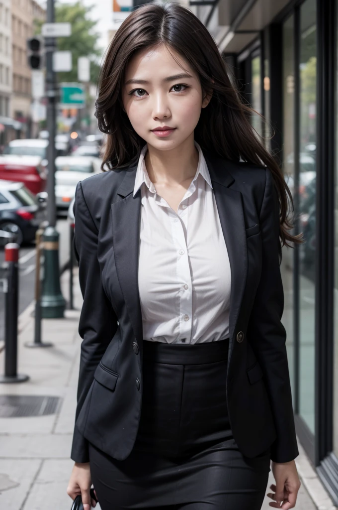 Realistic businesswoman