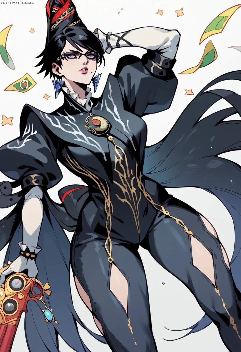 bayonetta, beautyfull, wearing brazil clotches