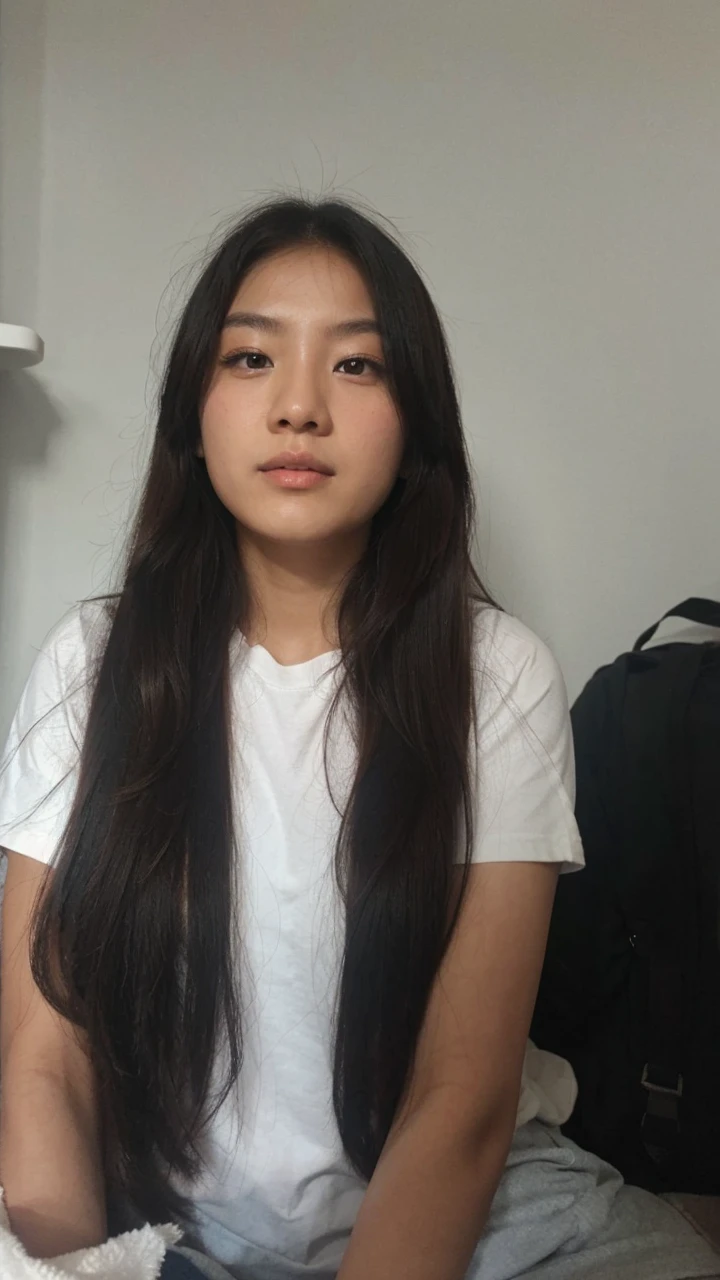 An asian girl