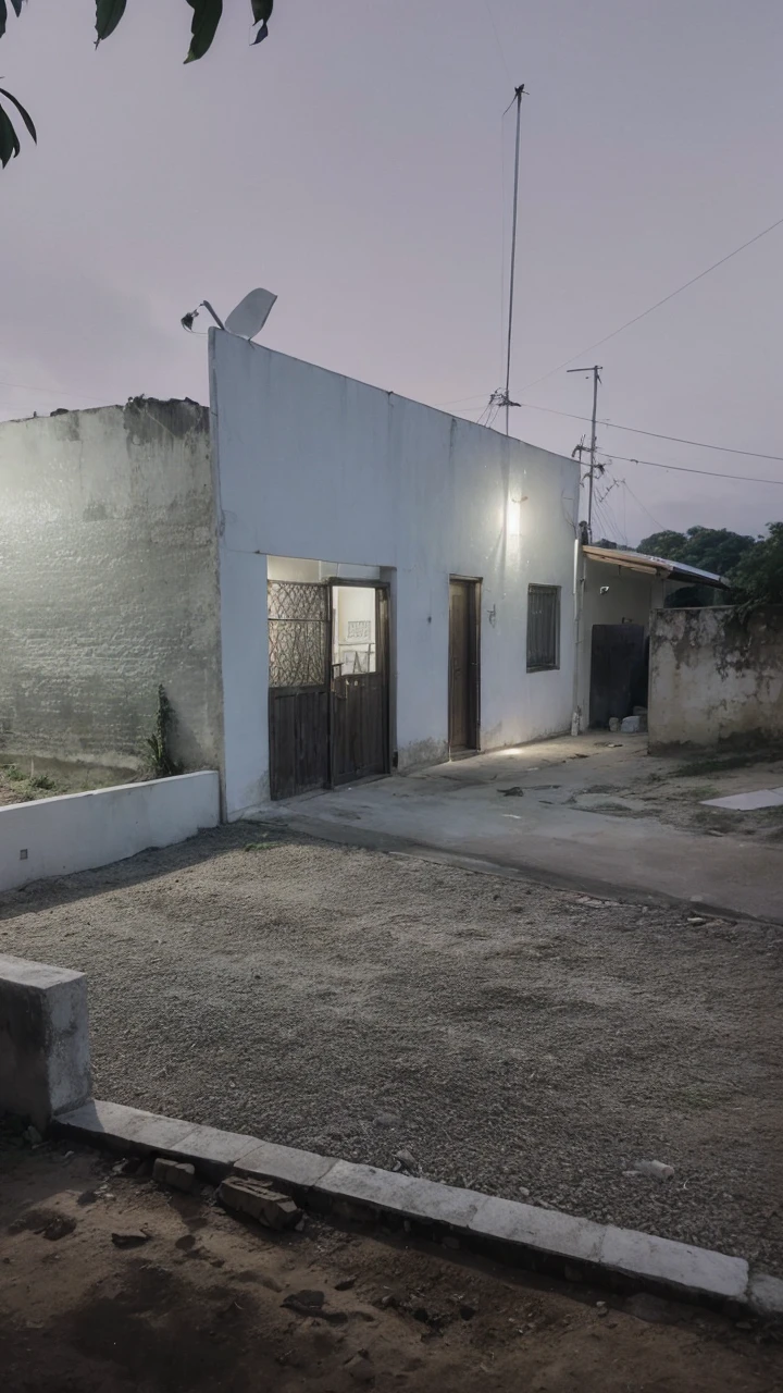 ((Casa estiLo coLonia))L, ((renderização Lumion pro)), iLuminação noturna, quaLidade cinematográfica