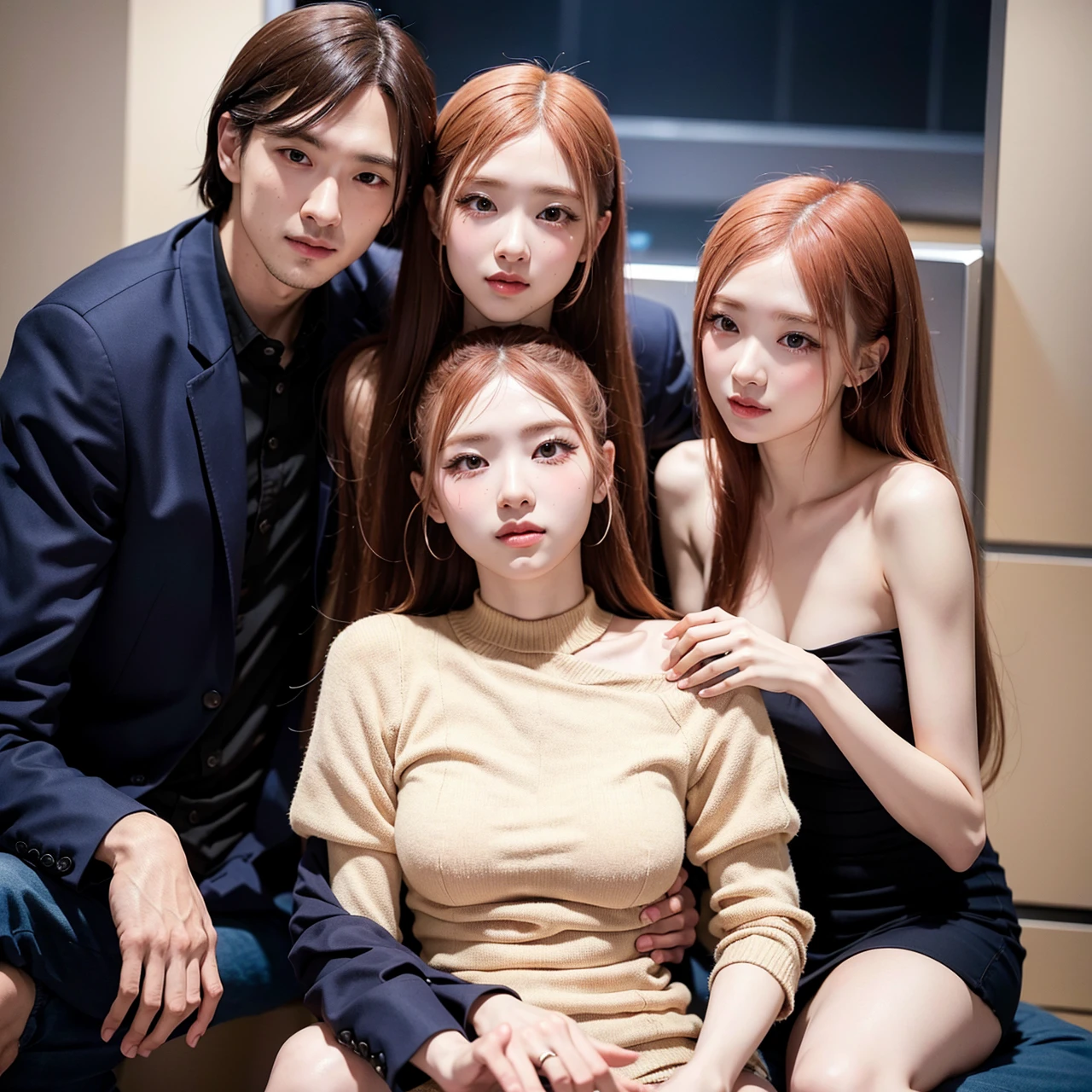Couple man and woman