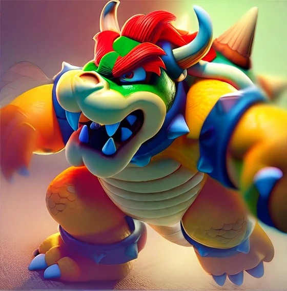 Bowser 1980s.,Artwork Nintendo,