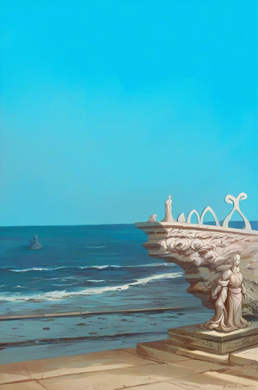 statue of poseidon