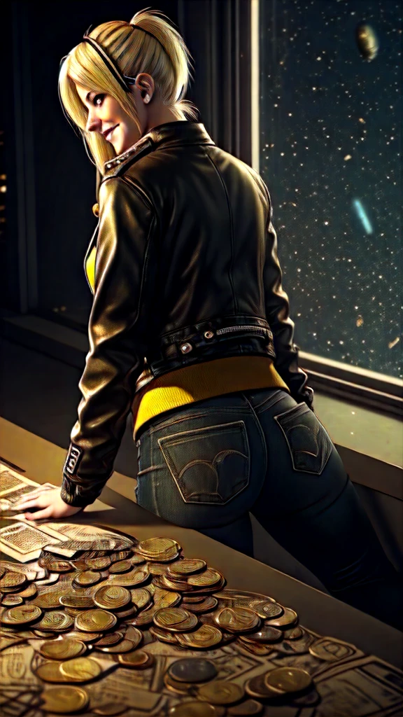 ((sexy girl)) ,nsfw, glamorous, slender, cynthia, street hooker clothes, moistened eyes,blush, prostitute, slutty, (makeup), eyeshadow, ass, big ass, thong, tattoo, piercings, tattoo on breast, (tattoo on tits), tattoo on thigh, neon lights, dirty alley, thong, tattoo of a penis, derogatory bodywriting, vaginal, large thick cock, prostitution, doggystyle, presenting anus, ass, bent over, standing, money, sex, motion lines, thrusting, man, penis, moaning