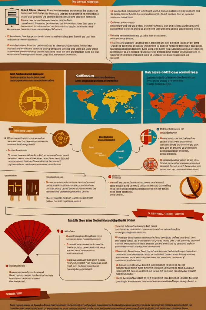 An infographic about the main cultural manifestations of the Nazca culture