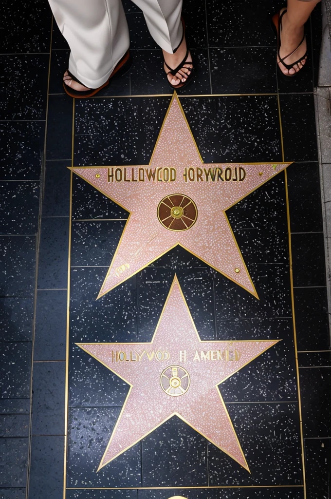 Hollywood walk of fame