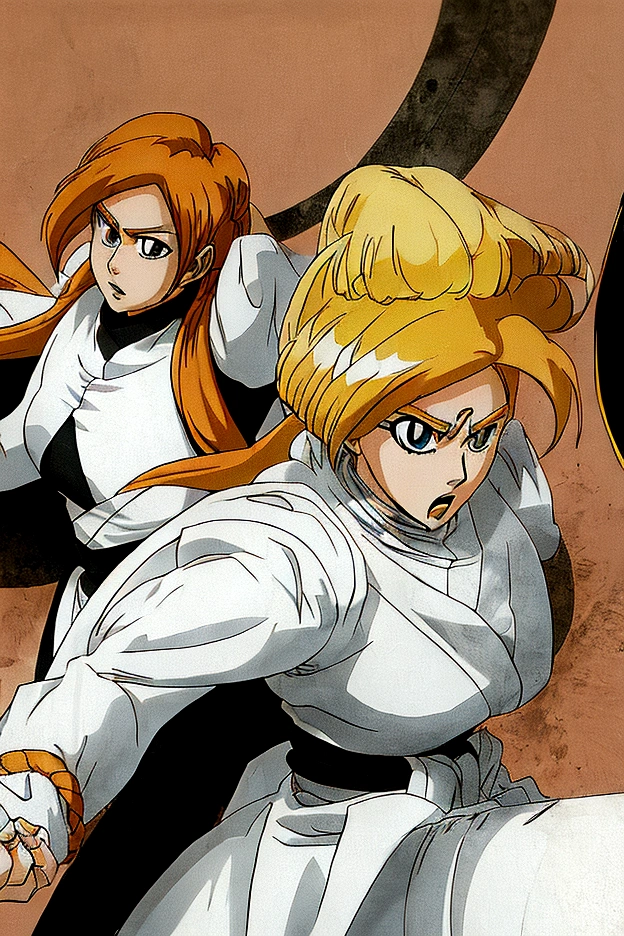 genga style, one color , GENGA STYLe, android 18, anime bleach