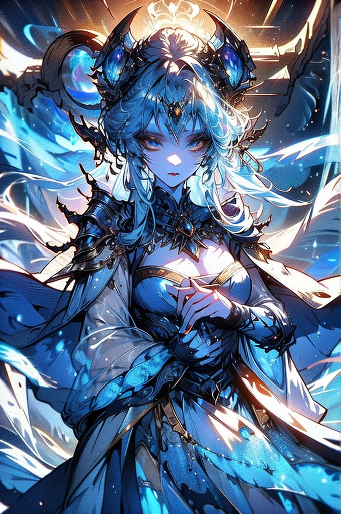 In the heart of a lunar wasteland, a mesmerizing moon miner emerges, radiating an ethereal glow amidst the desolate surroundings. This enchanting figure, clad in shimmering silver and gold, exudes an aura of otherworldly wisdom and strength. The scene is captured in an exquisite and detailed acrylic painting, where every brushstroke conveys a sense of unearthly beauty and mystery. Viewers are drawn in by the captivating combination of celestial elegance and rugged determination, experiencing a true visual masterpiece that transcends the ordinary.