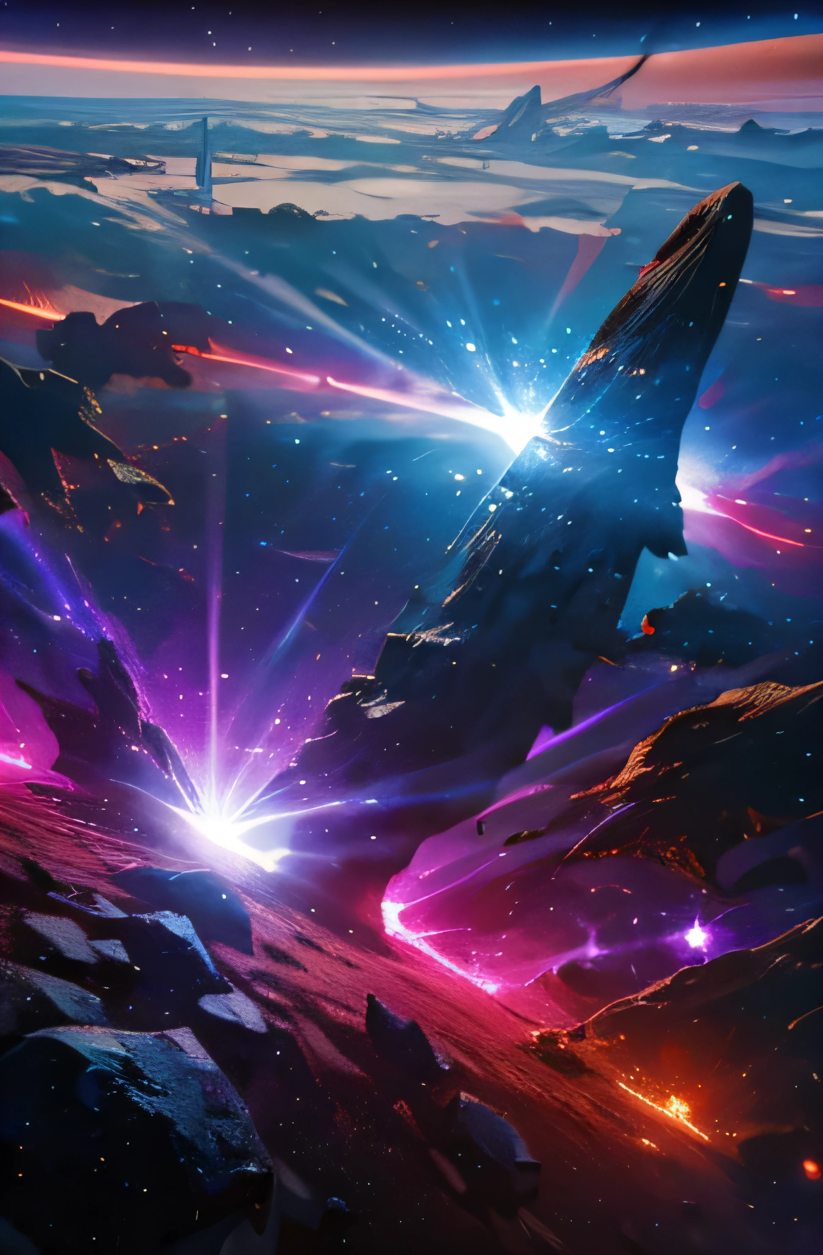 space, stars, vast space, beautiful space, planets, asteroids, view from space