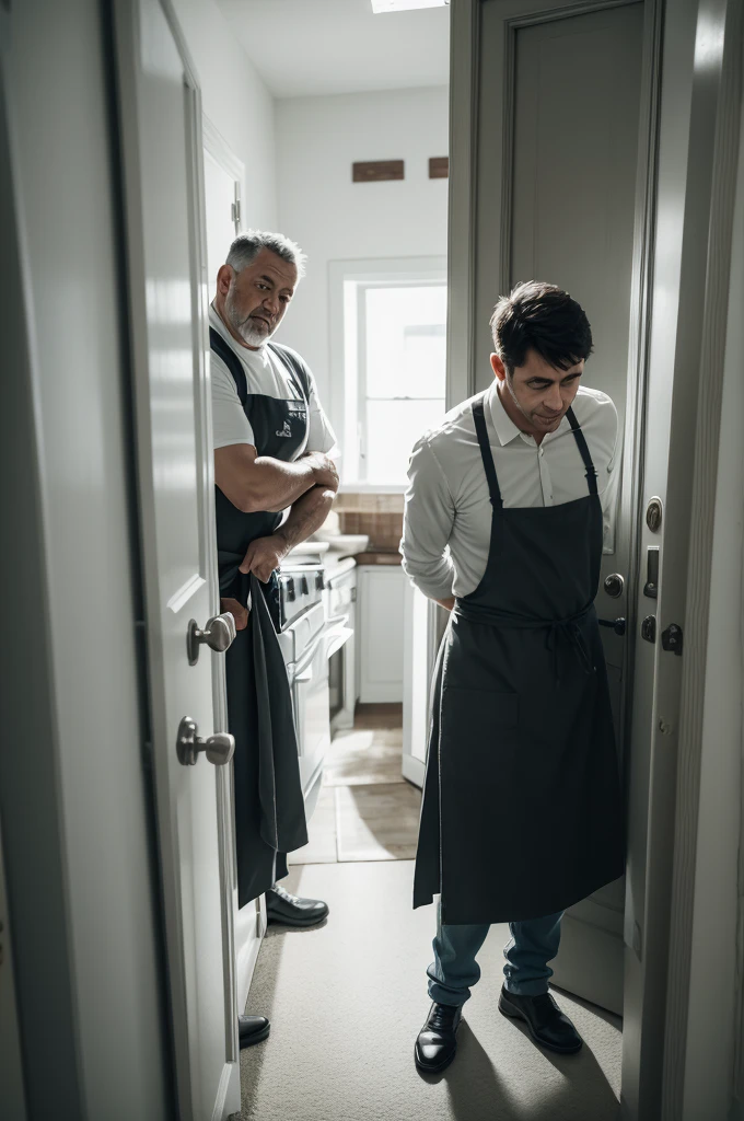  Dino has just arrived home from the bakery. He was still hanging up his apron when he heard a door slamming loudly..
