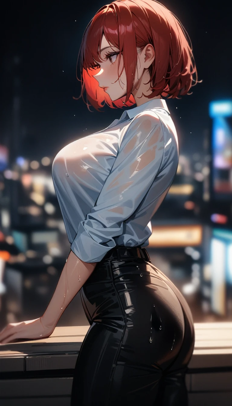 (nsfw),(The photo was taken on a white transparent background:2). 集中しているgirl, drawn with very thick lines. (put your hands on your knees:2), (ponytail:1.9), she is facing the camera. (huge slut breasts:2), she looks so sexy. focused only on her body. (whole body),
(she is wearing a tight see-through shirt:1.9), I can clearly see her profile, The photo focused only on her face. (she shows off her genitals to the viewer:1.7), reveal her curves.
she has very wide hips, she is doing great, undeniable beauty. (she is exposed to porn:2). (she has big breasts:2).
her face is very sharply drawn, Place all elements in the right place. (she has thin eyebrows:1.2). (she has perky lips:1.3). (she is smiling:1.5).
her clothes are very tight, そしてshe has big breasts, huge breasts, be familiar with, and it's so big.
(she has ginger hair:1.7), (she has straight hair:2), or ginger hair.
her hands are perfect. The shadows in the photo have become softer. girl's illuminated perfectly. The rest of the photo has a very be familiar with background. This creates a sense of joy and intrigue. All the colors are bright and I'm satisfied just looking at them.. very realistic face, and she's very be familiar with as well. she is attractive to look at. The overall atmosphere of the photo, nice and charming. girl, center of attention in the photo, And its beauty cannot be denied. Beautiful settings and dramatic colors create a sense of hypnosis and excitement. This photo is、Shows the perfect example of professional film photography。. well lit, well-proportioned, and the theme looks really great. It is sure to attract everyone's attention. You can put decorations on her hair..