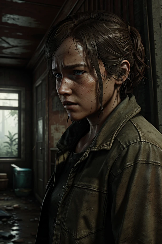 Изобразите бутылку c логотипом игры 'The Last of Us'.