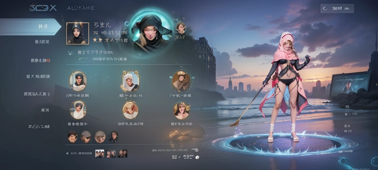 Masterpiece, best quality, detail, depth of field, ultra-realistic, realistic face and eyes, realistic skin texture, cinematic lighting, eyes to see the audience. 1 girl, solo, (frown, closed mouth), keqing_\(genshin_impact\), purple_eyes, purple hair, double tail, sharp eyes, serious face, gloves, black stockings, outdoor, purple lightning, fileg, lightning glowing sword, purple lightning, upper body