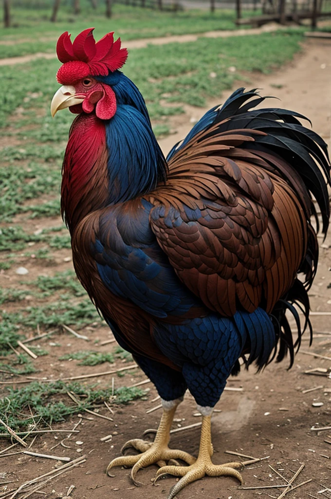 Spawns a Peruvian rooster