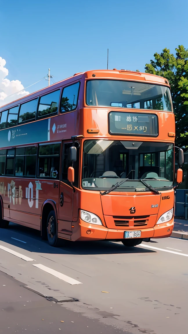 travel bus in motion
