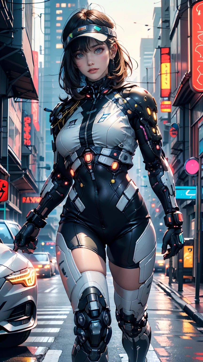 (yellow cyber punk speed tactical suit:1) (1 Female) Dark Theme :: Focus on close-up face, Serious face, Civetik visor, :: Medium Black Hair, Thick thighs :: ultra realistic futuristic speedster scifi cyber punk athletic woman, Iris, ((Run down the middle of the road while emitting yellow rays, cyber punk, Shadowrun, scifi high tech cyber punk)) :: cool cyber punk yellow speed combat suit :: Natural light :: Bokeh :: 8K :: Highest quality :: masterpiece :: Very detailed:1.5