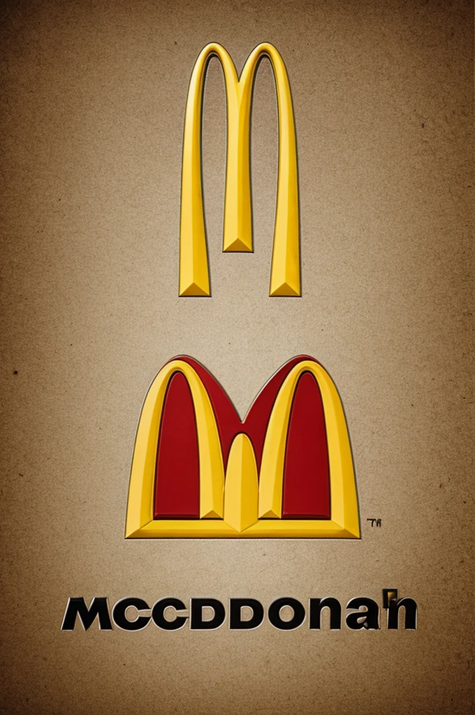 Logo: An adaptation of the classic McDonald&#39;s logo with more vibrant colors and elements that represent health and wellness, what say "McFit: Your fitness flavor".
