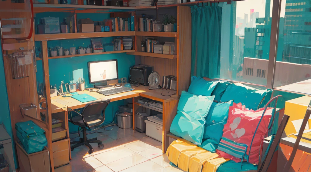 Create a lofi scenario for me to do lives on YouTube, very relaxing