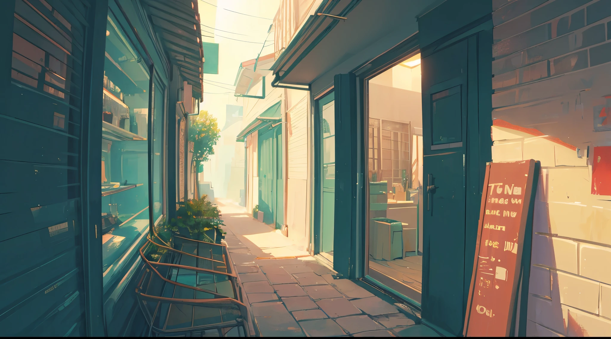Create a lofi scenario for me to do lives on YouTube, very relaxing