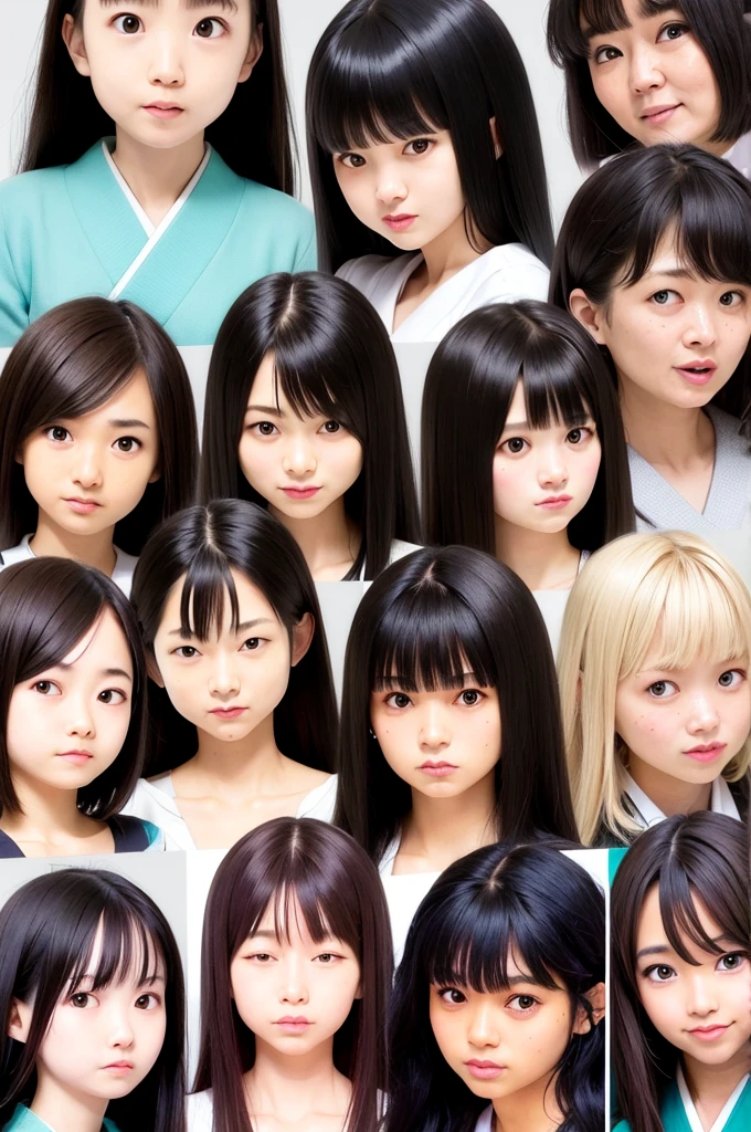 Japanese 、Random Hair、Random facial expressions、Random pose