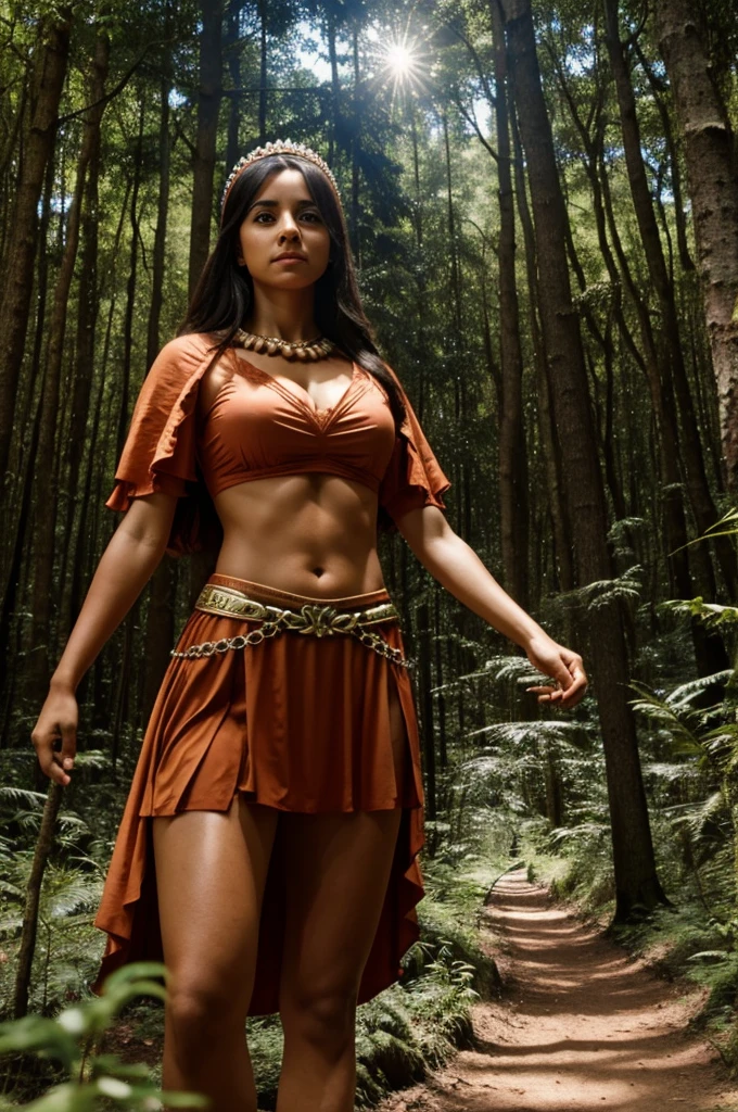 Fabiola The strong princess in the forest  