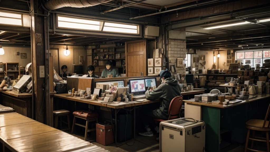 Kizi , vintage style ,アニメ , lofi , hiphop