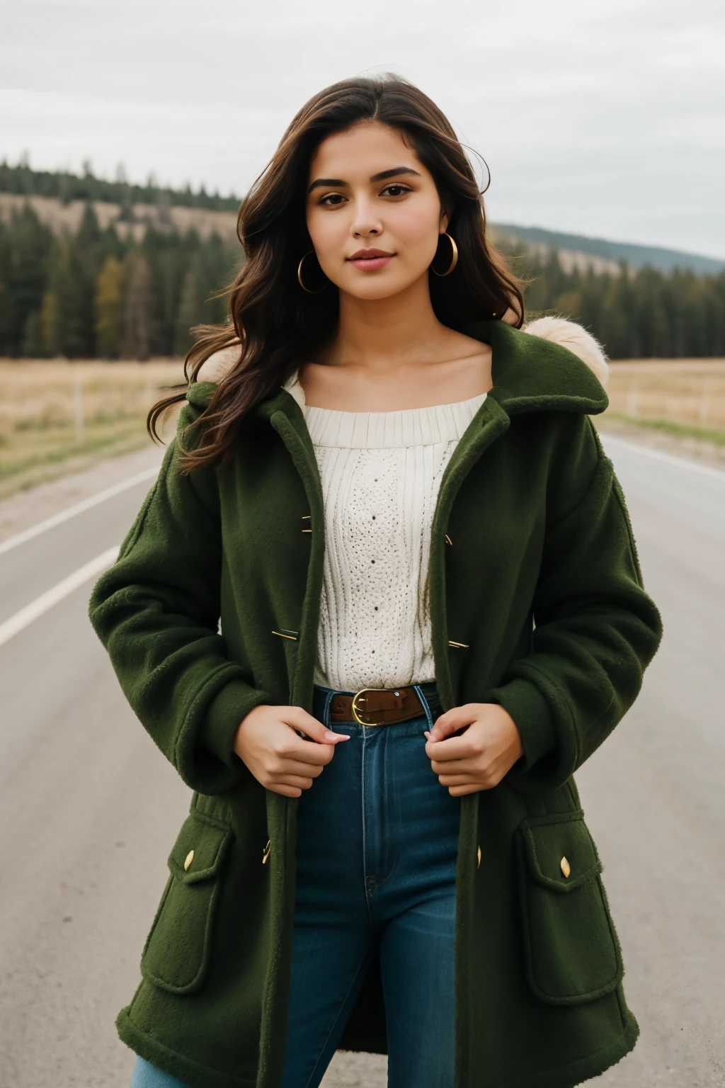 ((Best quality)), ((Tafah)), (Hinge), 1girl, Off shoulder jacket,
A bear wearing a green coat holds a sniper