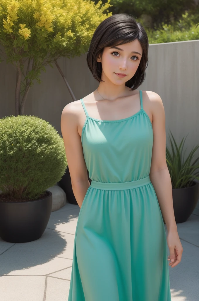 ((Best Quality, 8k, Masterpiece:1.3)), Focus:1.2, Perfect Body Beauty:1.4, Buttocks:1.2, ((Layered Haircut, Breasts:1.2)), (Wet Clothes:1.2) , (Rain, tropical seaside:1.3), Bandeau Dress: 1.1, Highly Detailed Face and Skin Texture, Fine Eyes, Double Eyelids, Whitened Skin, Long Hair, (smiling and dancing:1.3)