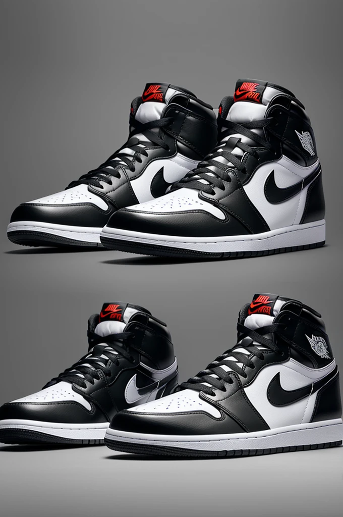 Does the Jordan 1 version of Nike, black andwhite
