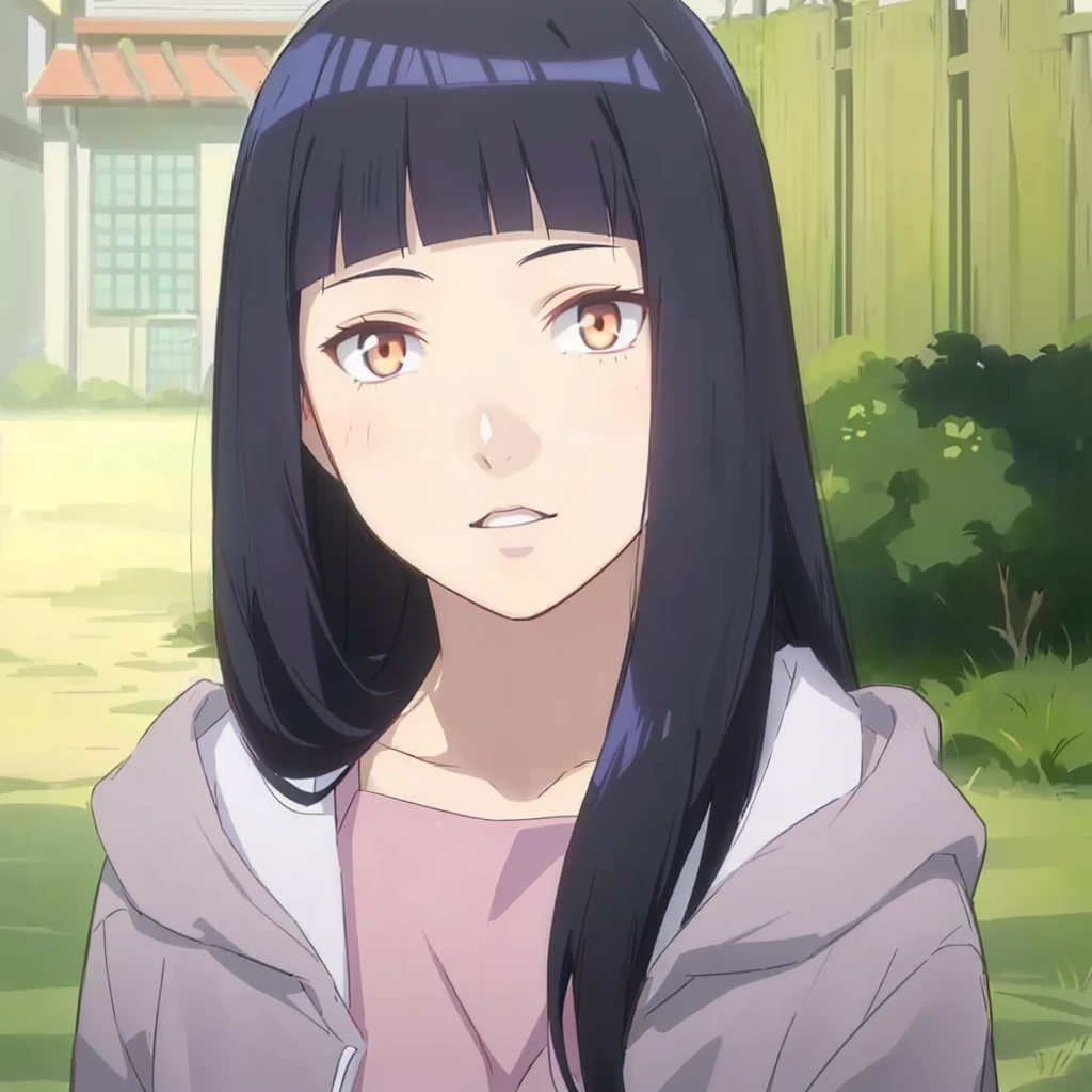 anime girl with long dark hair and white eyes, hinata hyuga, hinata hyuga from naruto, as an anime character, from naruto, anime best girl